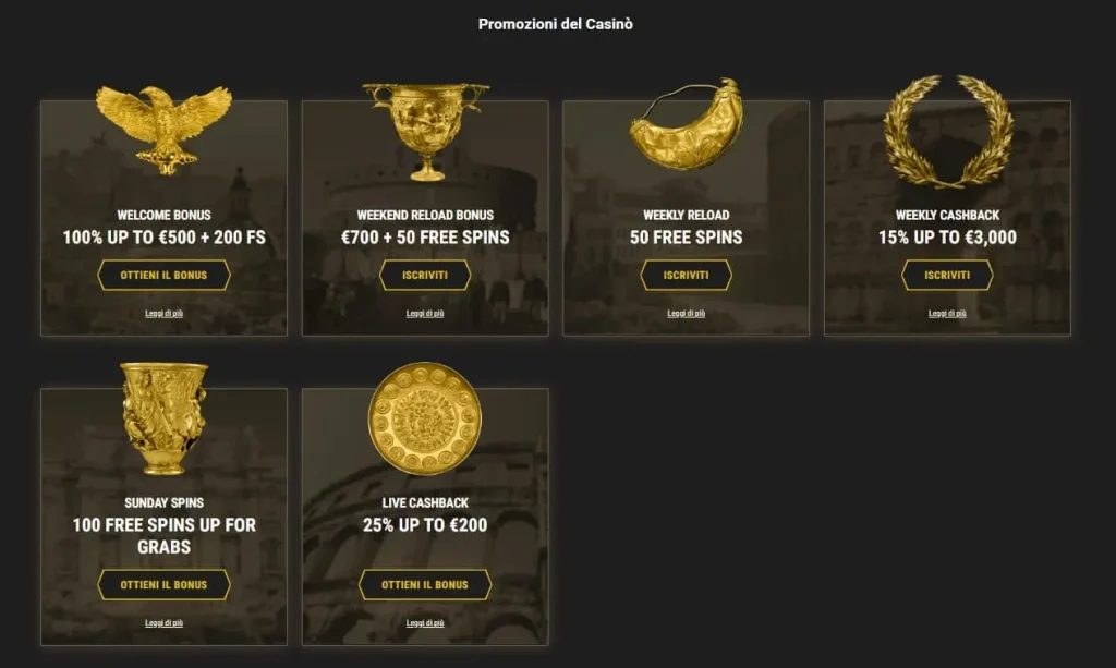 Promozioni casino