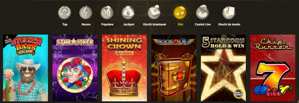 Slot Machine su Casinoly